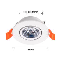Lámparas De Techo LED RGB Ajustables Y Dimmables Con Inclinación Fijas Y 16 Colores Cambiantes Control Remoto Fijación Requedada - details 3