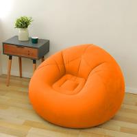 Sofá Inflable Lounger Para Dormitorio Y Salon Asiento De Algodón Esponjoso Portátil Y Plegable Para Camping Al Aire Libre - details 1