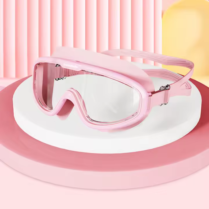 Gafas de Nación de silicona para niños, Montura Grande, HD, UV, Gran angular, antivaho, ajustables, suministros de Nación - 1
