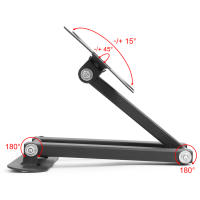 Soporte De Pared Ajustable Para TV De 17 a 32 Pulgadas Soporte De Marco De TV 30kg Montaje Universal Tratamiento De Superficie Negro Electrostático - details 3