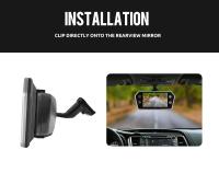 KTYDKP Monitor De Espejo Retrovisor Para Coche De 7 Pulgadas Con Cámara Carplay Android Auto Video HD FM Radio MP5 Jugador Multimedia Con USB TF - details 8