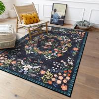 Carpetas De Decoración Marroquí Para Sala De Estar Con Diseño De Tigre Alfombra De Entrada Para Dormitorio Moderna Machine Hecha Material Poliéster 100% - details 5