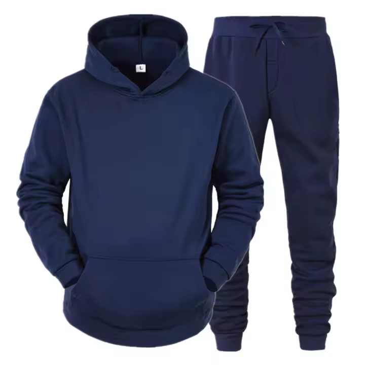 Conjunto Deportivo Para Hombre Con Suéter Y Pantalones Hoodies + Jogging Ropa Deportiva Casual Primavera Otoño Tracksuit - 1