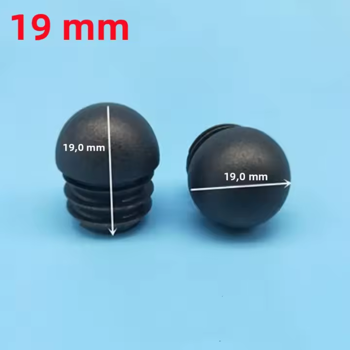 16Pcs Tapones Redondos De Plástico Para Pipas 13-38mm Cubierta De Pie De Silla Protector De Piso Antideslizante Accesorios De Muebles - 1