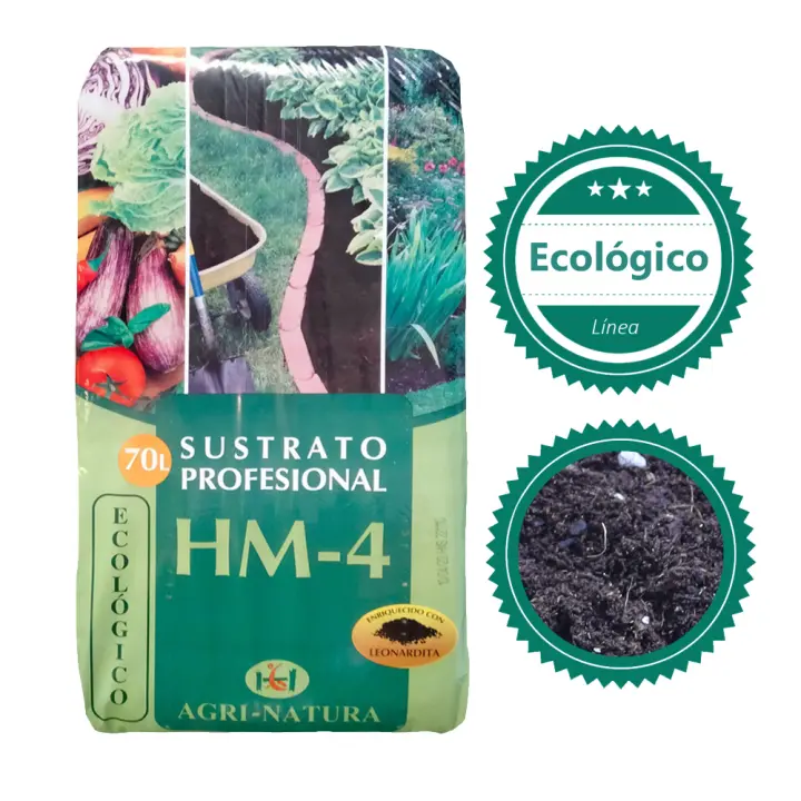 ✅Sustrato huerto ecológico 70 L - AGRINATURA. Un sustrato ecológico PREMIUM para que puedas cultivar todo tipo de hortalizas en tu huerto además, gracias a sus composición también podrás utilizarlo en todo tipo de plantas o zonas ajardinada - 1