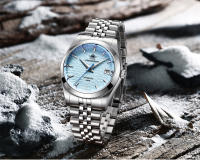 Reloj Mecánico Automático ADDIESDIVE Para Hombre Resistente Al Agua De 10 Barra Material De Pulsera Y Carcasa De Acero Inoxidable Cristal De Zafiro Luminoso Dorado Estilo Casual Y De Negocios - details 13