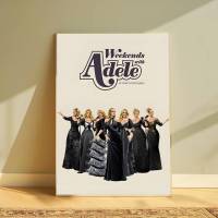 Póster HD De Adele Artista Musical Para Decoración De Sala De Estar Bar Office Imagen Clásica Resistente Al Agua Y Adhesiva - details 13
