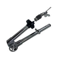Soporte De Campana De Metal Para Batería Con Pies Elásticos Y Plegables Accesorios De Instrumentos Musicales Ajustable En Altura Triángulo Soporte Resistente - details 3