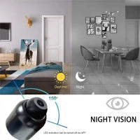 Cámara Mini Xiaomi 1080P HD WiFi Monitor De Seguridad Doméstica Visión Nocturna Cámara De Vigilancia Interna Grabadora De Video IP - details 3