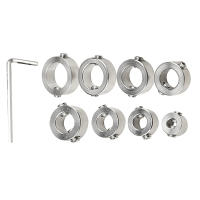 Juego De Anillos De Parada Para Taladro De Acero Inoxidable 3mm-10mm Localizador De Profundidad Para Taladro Uso DIY En Madera - details 8