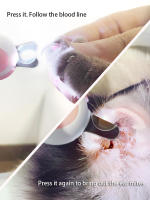 Tijeras De Uñas Para Perros Y Gatos LED Profesionales Con Bloqueo De Seguridad Herramienta De Aseo Para Mascotas Cuidado De Pies Para Gatos Y Perros - details 5
