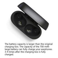Caja De Carga Reemplazo Para Auriculares Jabra Elite 75t/Elite Active 75t Funda Protectora De Plástico Negro Compatible Con Jabra Elite Active 75t/Elite 75t - details 2
