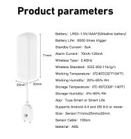 Sensor De Detección De Fugas Inteligente Tuya WIFI Con Alarma Y Control Remoto Por App Sistema De Seguridad Antiflooding Detector De Nivel De Agua - details 9