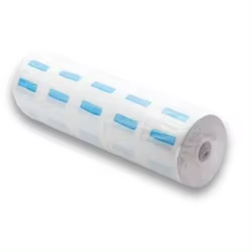Paquete de 10 Rollos, cada Rollo trae 100 Cuellos, Papel para Cuellos de Peluquería y Barbería PLASTICAPS - 1