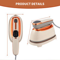 Nueva máquina de planchado portátil de 8 velocidades, plancha a vapor de 17 orificios, tanque de agua grande de 180 ml, plancha eléctrica de mano - details 1