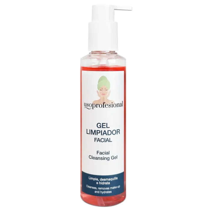 Gel Limpiador Facial con Aloe Vera, Camomila y Centella Asiática - 200 ml - Elimina Impurezas, Maquillaje y Exceso de Grasa - 1