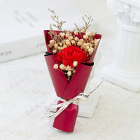 Mini Bouquet De Flores Secas Rosa Para Baño Decoración De Fiesta Bodas DIY Regalo Ideal Para Decoración De Oficina Y Fiesta De Aniversario - details 3
