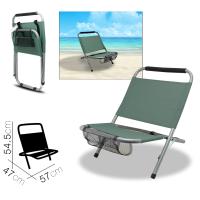 MIRAMAX - Silla de Playa Plegable Portátil con Respaldo - Ideal para Camping y Eventos Al Aire Libre - details 1
