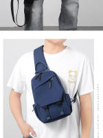 Bolsa De Pecho Casual Impermeable De Negocios Oxford Unisex Gran Capacidad Estilo Casual Decoración Sin Nada Cierre De Cremallera - details 8