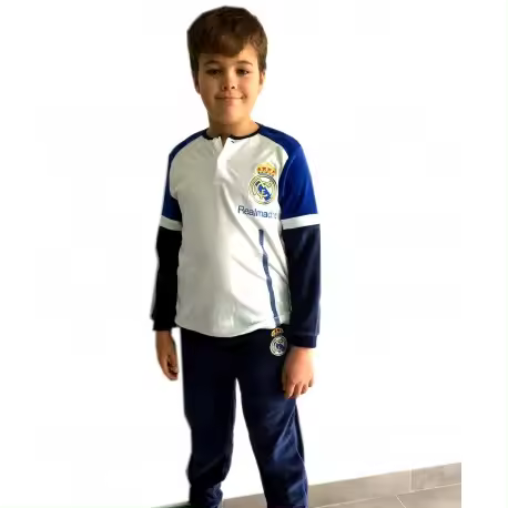 Pijama Real Madrid niño invierno terciopelo Tallas 5 a 16 RM202N_1 - 1