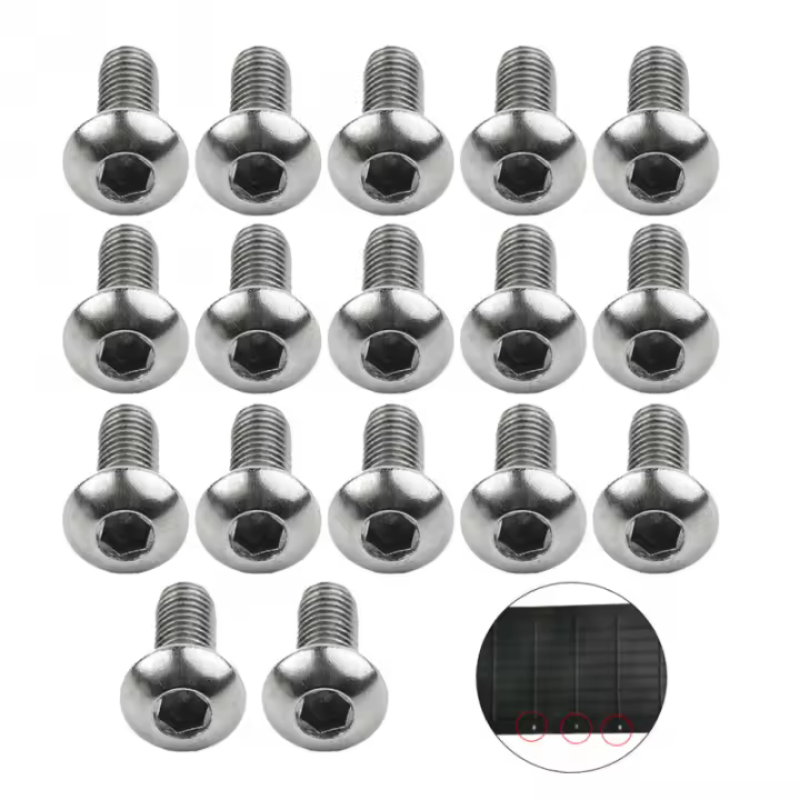 Tornillos De Cubierta De Batería Inferior Para Scooter Eléctrico Ninebot MAX G30 G30LP G30D Metal Inoxidable Piezas De Repuesto - 1