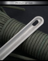 Cuchara Y Cuchillo De Titanio Con Mango Largo EDC Para Camping Y Picnics Accesorios De Mesa De Exterior No Desechables - details 2