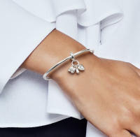 PANDORA Dije colgante, momentos compatibles, joyería para mujer, fabricado con plata de ley, circonita cúbica y esmalte, regalo con caja de regalo - details 0