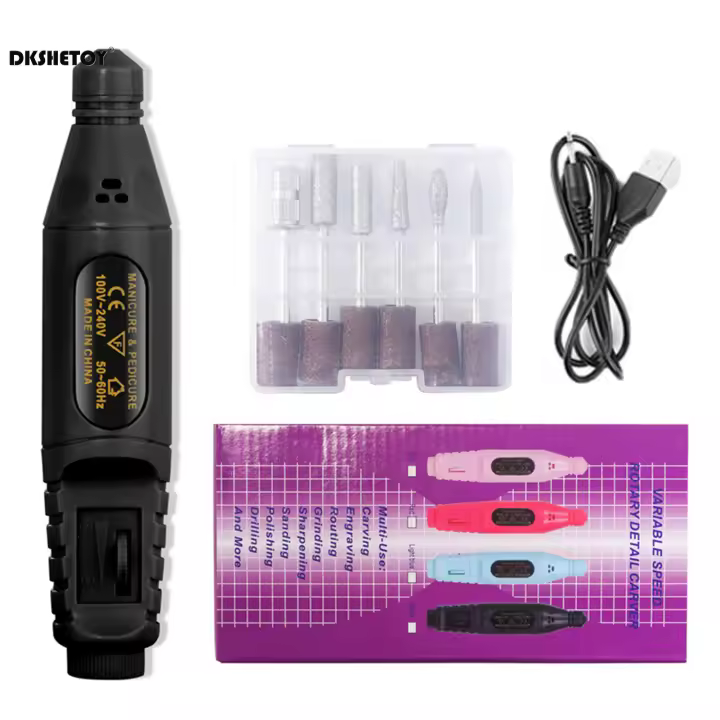 Máquina De Pulir Uñas Eléctrica Para Manicura Y Pedicura Exfoliante Herramienta De Pulido Para Uñas De Mano Y Pie - 1