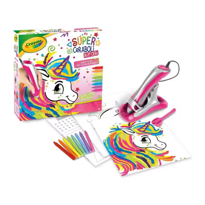 Super Ceraboli Unicornio Neón de Crayola 25-0509 Dibujo y pintura - 1