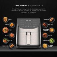 MasterPro ROCKET 700 - Freidora de Aire 1800W 7L - 12 Programas - Pantalla LED Táctil - Temperatura Ajustable - Recetario Online - Fácil Limpieza - details 9