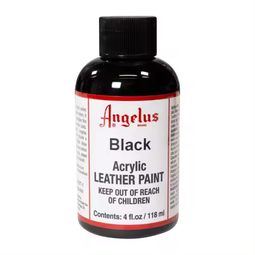 Angelus PINTURA CUERO Y POLIPIEL ANGELUS NEGRO 118 ML - 1