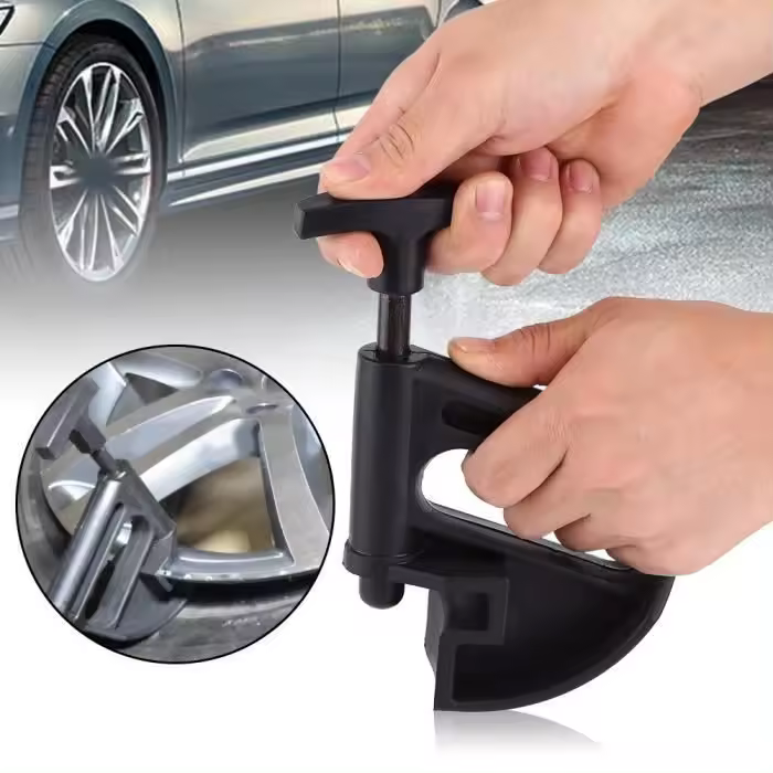 Abrazadera para cambiador de neumáticos, abrazadera para talón de cambiador de neumáticos, herramienta para centro de caída, herramienta universal SUP® - 1