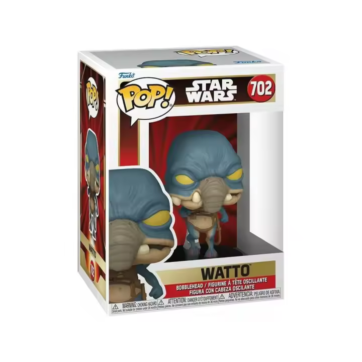 Funko Pop Star Wars Figura Watto con Cabeza Oscilante 76021 Juguetes - 1
