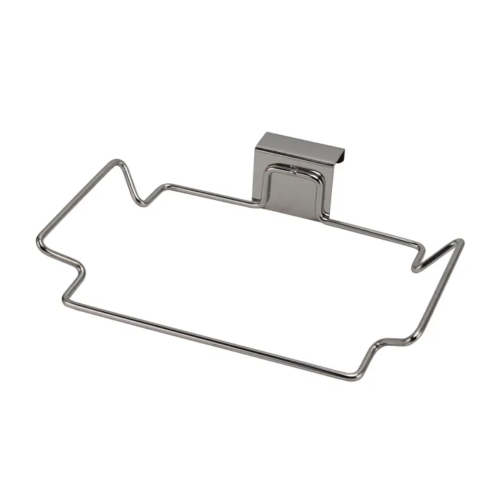 Soporte De Basura En Racks Para Puerta De Armario De Cocina Porta Bolsas De Basura Acero Inoxidable Con Soporte Colgante Gadgets De Cocina - 1