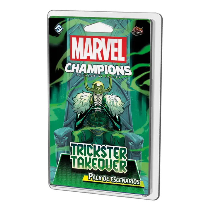 JUEGO DE MESA MARVEL CHAMPIONS TRICKSTER TAKEOVER PACK DE ESCENARIOS - Nuevo a estrenar - Asmodee - Juego de Tablero - 1