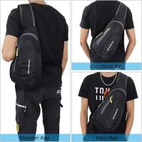 Mochila bandolera de nailon ligera e impermeable para deportes y actividades al aire libre. - details 4