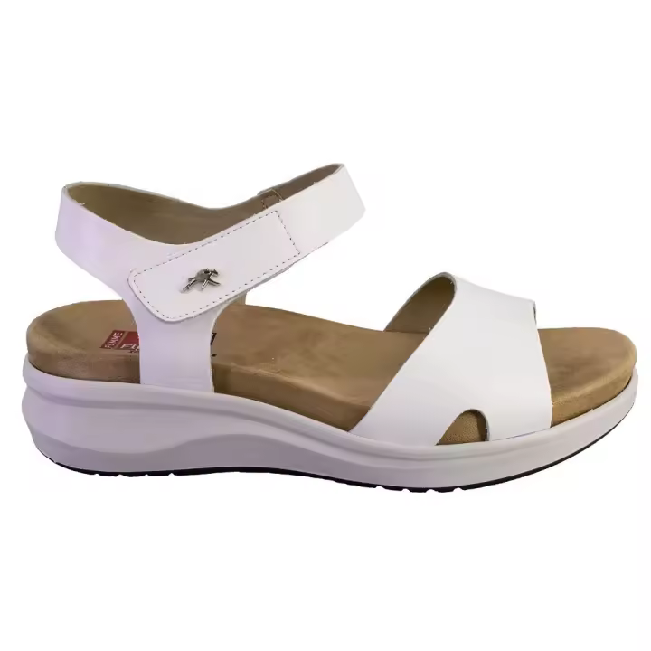 FLUCHOS F1475 Sandalias de mujer blanco PIEL 525 - 1