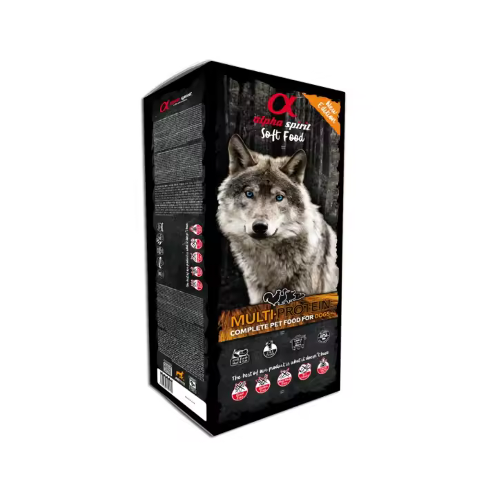 ALPHA SPIRIT - Multiprotein - Pienso Semihumedo para Perros Adultos de Todas las Razas - 1