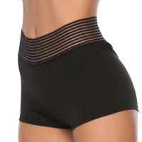 Shorts Deportivos De Cintura Alta Para Mujer Sexy Leggings De Gimnasia Y Yoga Transpirables Sólidas De Poliéster Fitness Briefs - details 9
