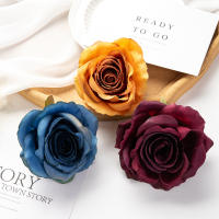10/50pcs Cabezas De Rosa Silken Para Bodas Jardines Arches Navidad Decoraciones De Hogar DIY Cajas De Dulces Broches Estilo Floral - details 18