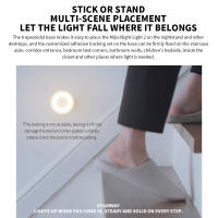 Luz Nocturna LED Xiaomi Mijia 2 Lámparas Con Sensor De Movimiento Infrarrojo Base Magnética Ajustable Brillo Compatible Con Smart Home - details 4