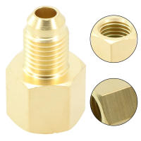 Adaptador De Acondicionador De Coche R134A R12 Con Conexión Rápida 1/2" ACME Hembra Y 1/4" SAE De Cobre De Alta Calidad Para Inyector De Combustible - details 19