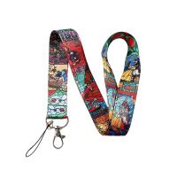 Lanyard De Belleza Y Bestia Para Llaves Correa De Cuello Para Tarjeta De Identificación Porta-llaves Accesorios De Regalo Material De Silicona Y Aleación De Zinc - details 4