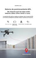 Dron De Fotografía Aérea JJRC L500promax Con Cámara Dual 4K Motor Sin Escobillas GPS 5G WIFI Evitación De Obstáculos 360° Plegable - details 14