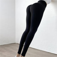 Pantalones De Yoga De Cintura Alta Leggings Con Corsetado Y Ajuste De Abdomen Levantamiento De Caderas Estiramiento Para Gimnasio Y Correr - details 7