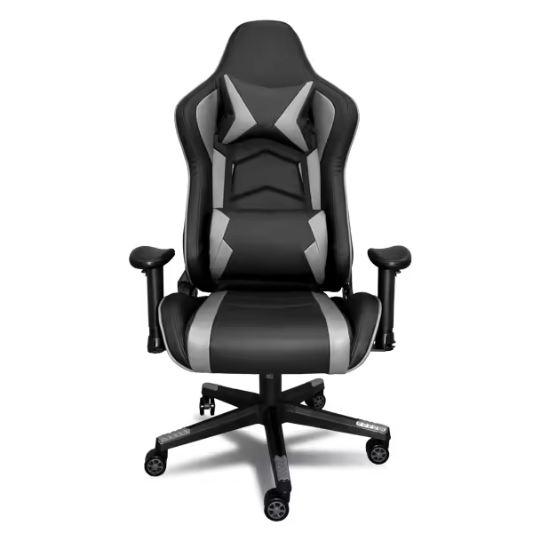 TIENDUX Silla Gaming Ergonómica Reclinable con Cojín Lumbar y Cervical | Altura Ajustable, Reposabrazos Ajustables - 1
