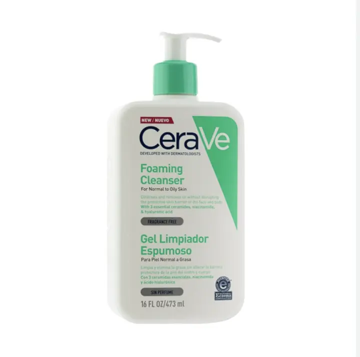 Cerave Gel Limpiador Facial Espumoso 473 ml - 1