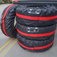 Cubierta Para Neumático De Reserva De Coche En Poliéster Bolsas De Almacenamiento Para Rueda Cubierta Antipolvo Protección Accesorios De Neumáticos - details 1