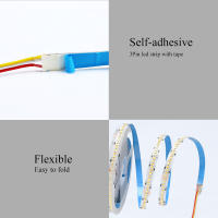 Tira De Luz LED Dual Blanca Ajustable 24V 2835 CCT 5m 10m 20m 240leds/m Flexible Para Decoración De Habitaciones Y DIY - details 2