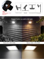 Lámpara De Inundación LED 50W 100W 150W IP65 Impermeable 220V Luz De Exterior Spot Luz De Pared Reflector De Calle - details 2